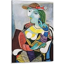 パブロ・ピカソ、マリー・テレ―ズとマヤ、希少限定画集より、新品額装付 Amazon.co.jp: Pablo Picassoパブロ・ピカソ画家の作品（マリー